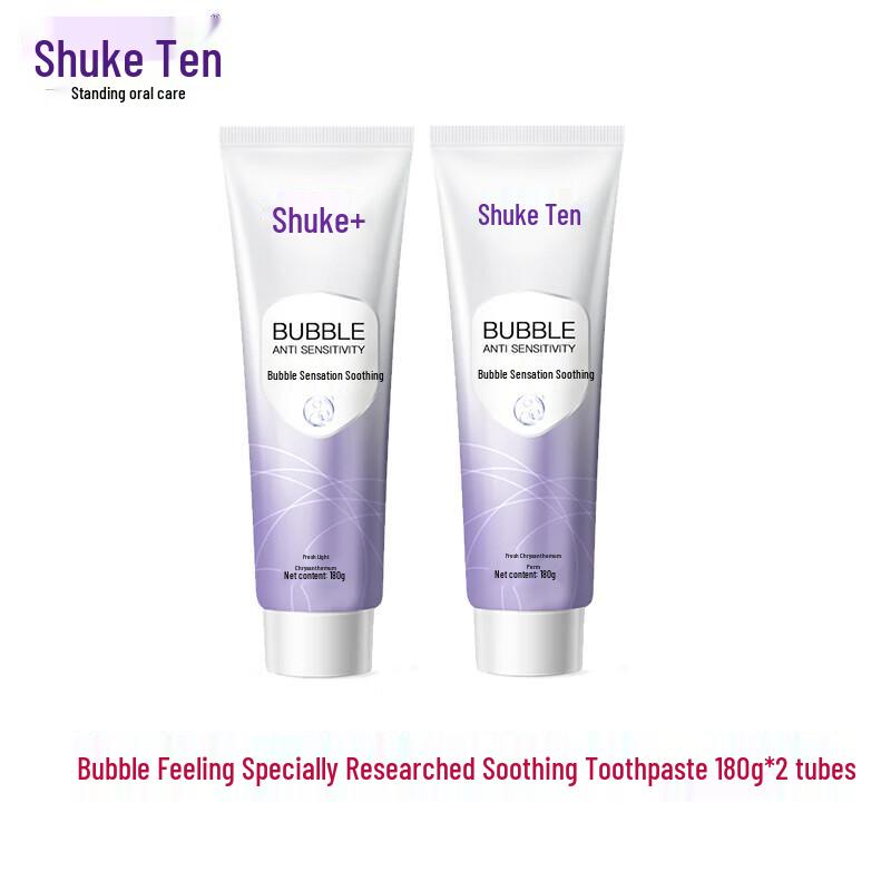 Shuke Foam Sensation Зубная паста для чувствительных зубов Двойная упаковка