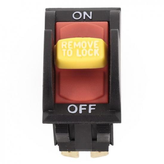 On-Off Toggle Switch Drill Press Switch Current 20-12A Detailed Tructions