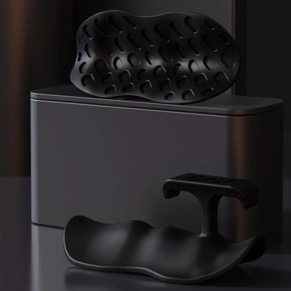 1 Paar rutschfeste Gewichtheber-Griffe Ergonomische Silikon-Handflächengriffe Trainings-Fitnessstudio-Handschuhe Muskelaufbau