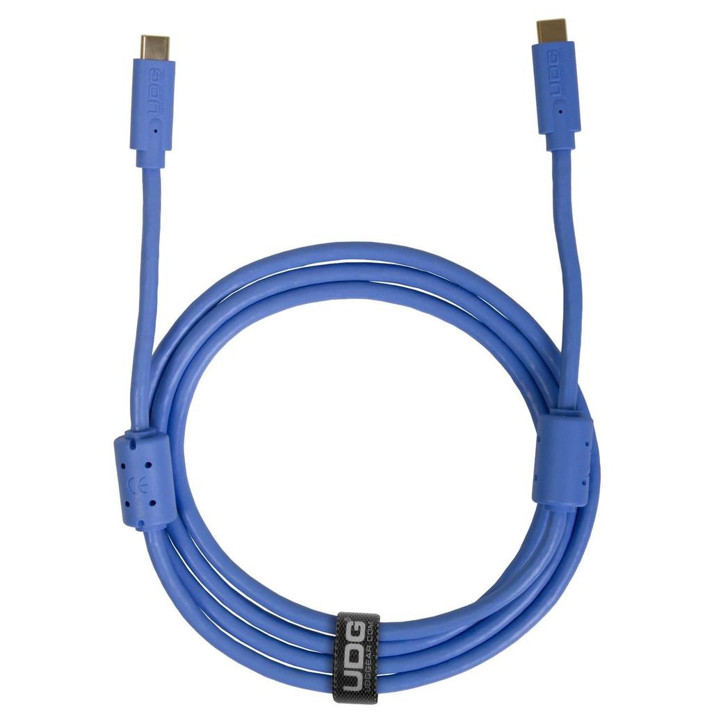UDG U99001LB Ultimate Audio Cable USB 3.2 C-C Cable, Blue, 1.5m