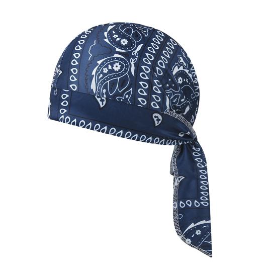 Kühlendes Paisley Passform Verstellbares Muster Elastischer Turban Hut Bänder Kopftuch Hut Atmungsaktiv