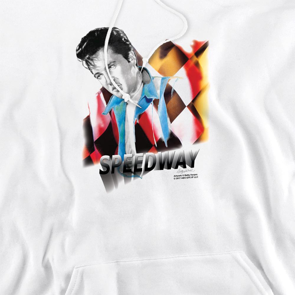 Elvis Presley Unisex Adult Speedway Hoodie