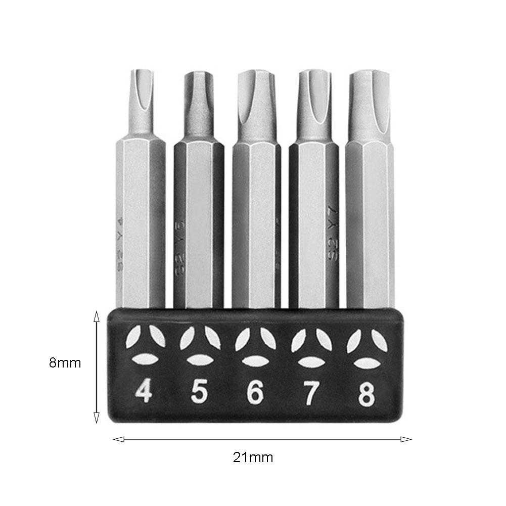 Special-shaped Screwdriver 50mm U-Y-Type Thiangle Three Points Screwdriver Bit