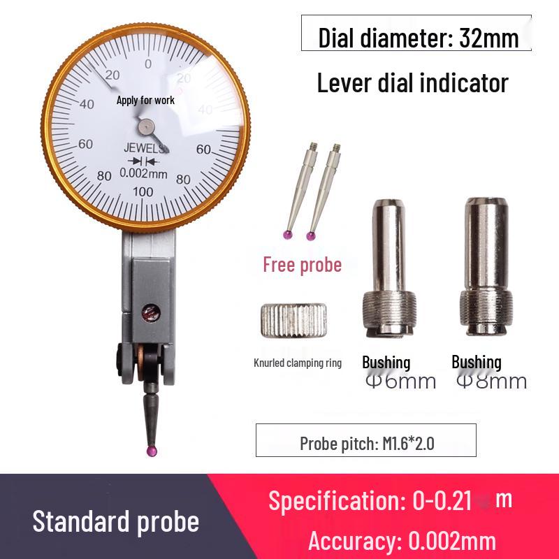 High-Precision Digital Dial Indicator and Magnetic Base Set