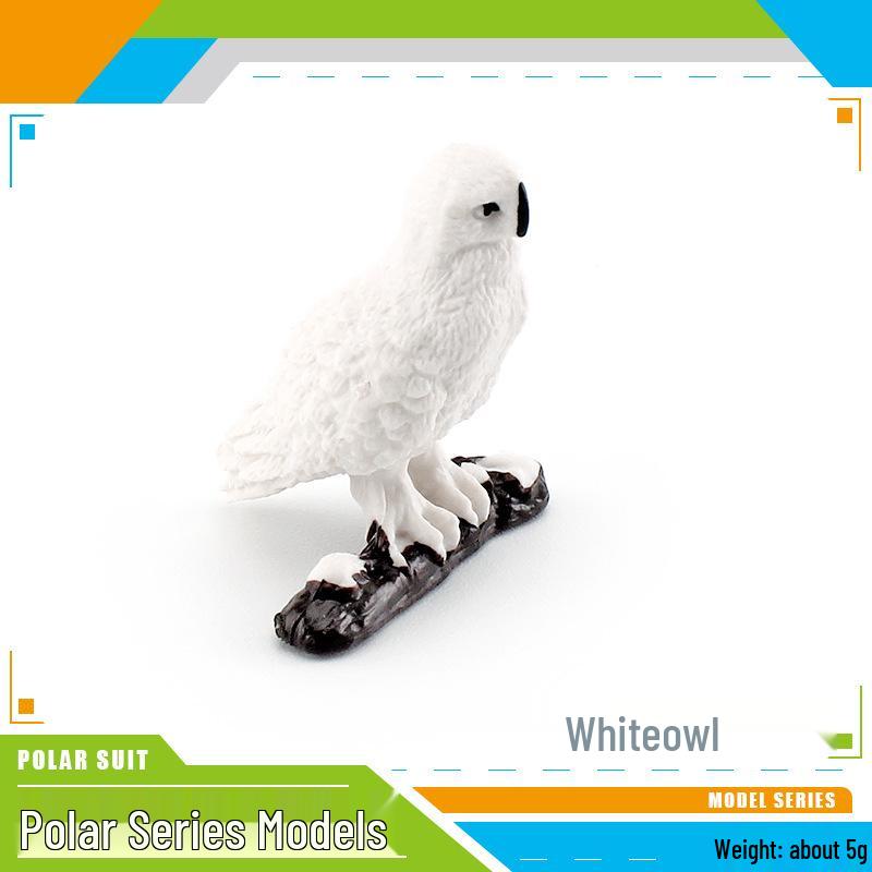 Popular Simulation Arctic Animal Figurines: Polar Bear, Fox, Seal, Walrus, Whale