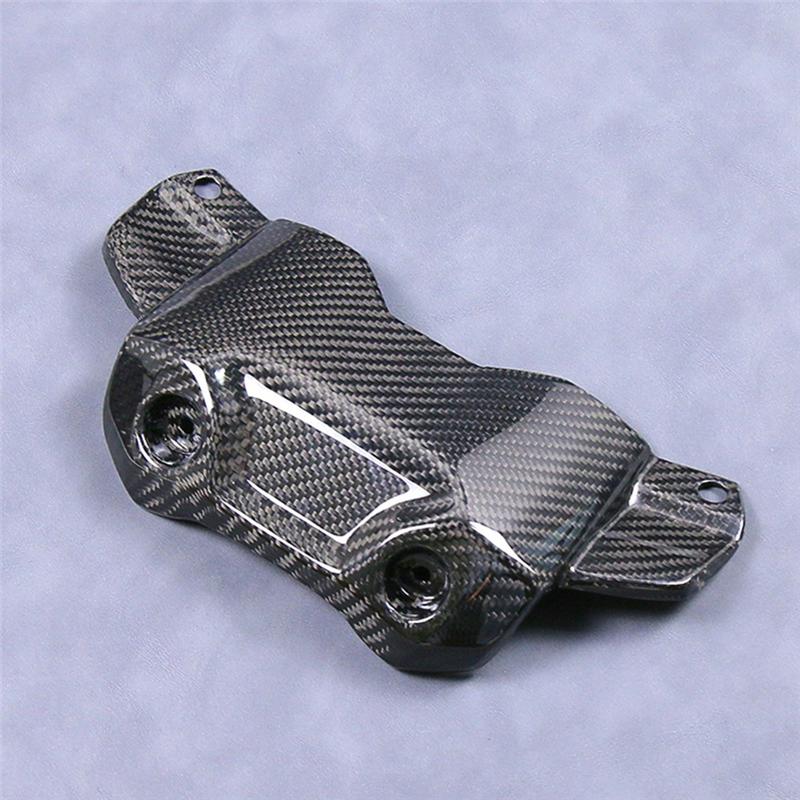 Motorcycle Front Fuel Tank Cover Carbon Fiber Shell Protective Cover For MT-09 2017- Carbon Fiber