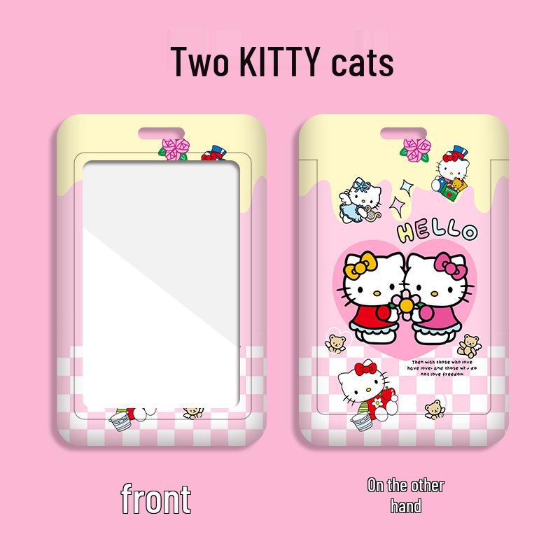 Sanrio Cartoon Student ID Card Holder - Cute Campus, Work, Bus, Subway, Meal Card Case