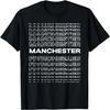 Minimalist City - United Kingdom Modern Manchester T-Shirt