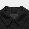 Fila Milano Series Fw25 Solid Color Loose Fit Zip-Up Woven Long Sleeve Jacket Women Jackets F11W615709F-BK