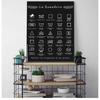 Art Picture Canvas Painting Laundry Room Decor French Symbol Sign Prints Black and White Affiche Buanderie Wall