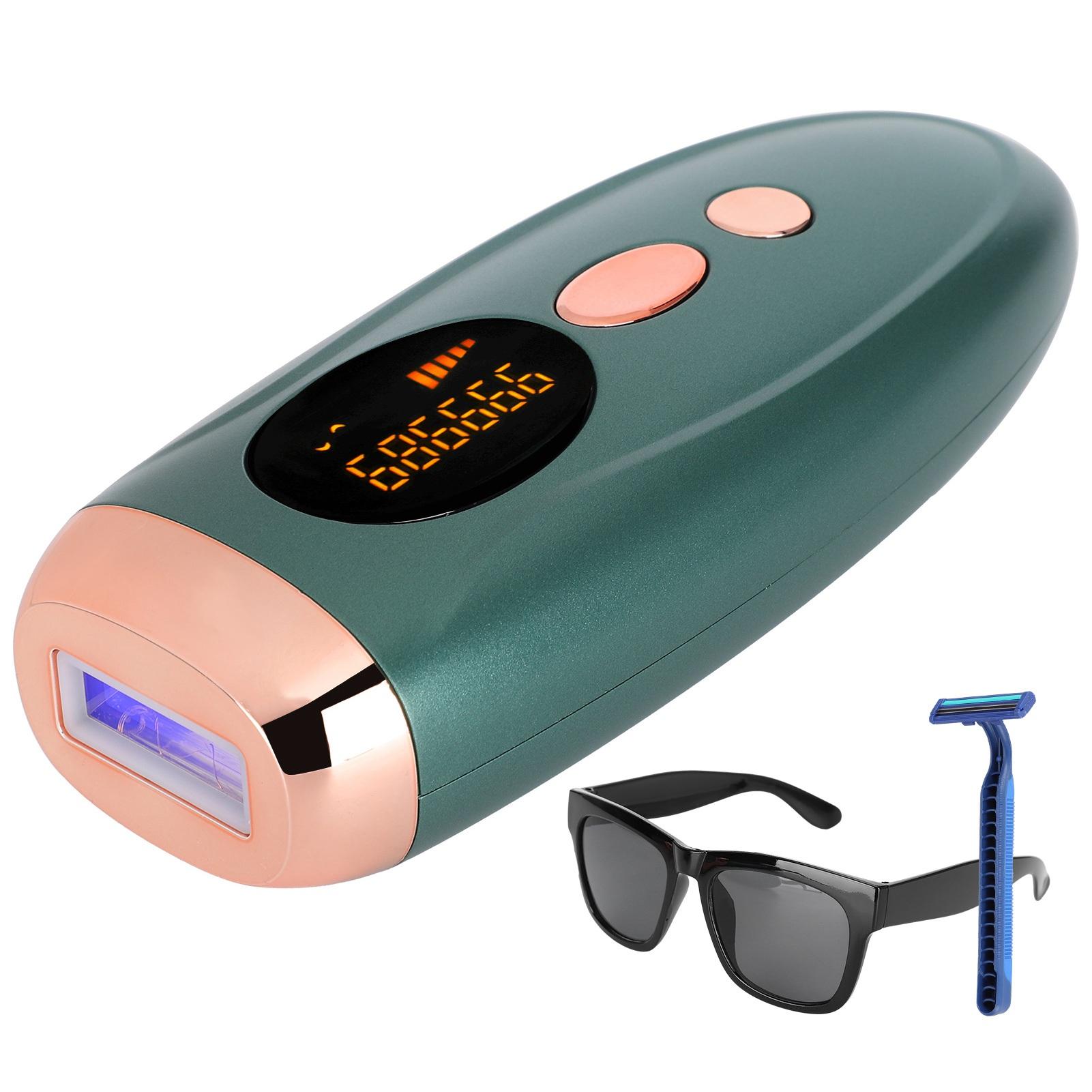 

Аппарат для удаления волос IPL, ручной депилятор для тела, безболезненное удаление волос у женщин 110‑240 В UK Plug