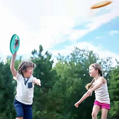 Luminous Swivel Flying Discs Professional Throwing Disc 7.87In Lightweight For Outdoor Sports Beach Camping Game