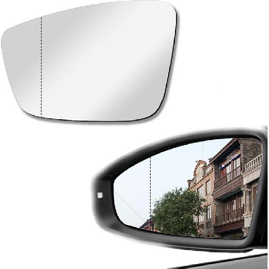 Passenger Right Side View Heated Mirror Glass Replacement For 2011 2012 2013 2014 2015 2016 2017 2018 Volkswagen VW Passat Jetta Beetle Side Mirror