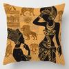 African Life African Women Abstract Painting Decoration Cushion Cover Home Decoration Pillowcase Exotic Pillowcase