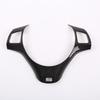 For 2005-2012 BMW 3 Series E90 E92 ABS Matt Black Car Steering Wheel  Frame Cover Trim Sticker Car Accessories para auto