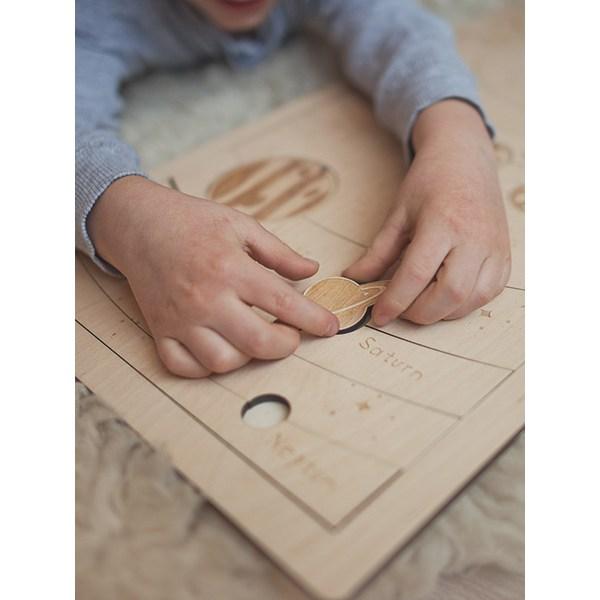 Stukapuka Montessori vesmírné puzzle, 1, Korea Nejlepší puzzle pro batolata