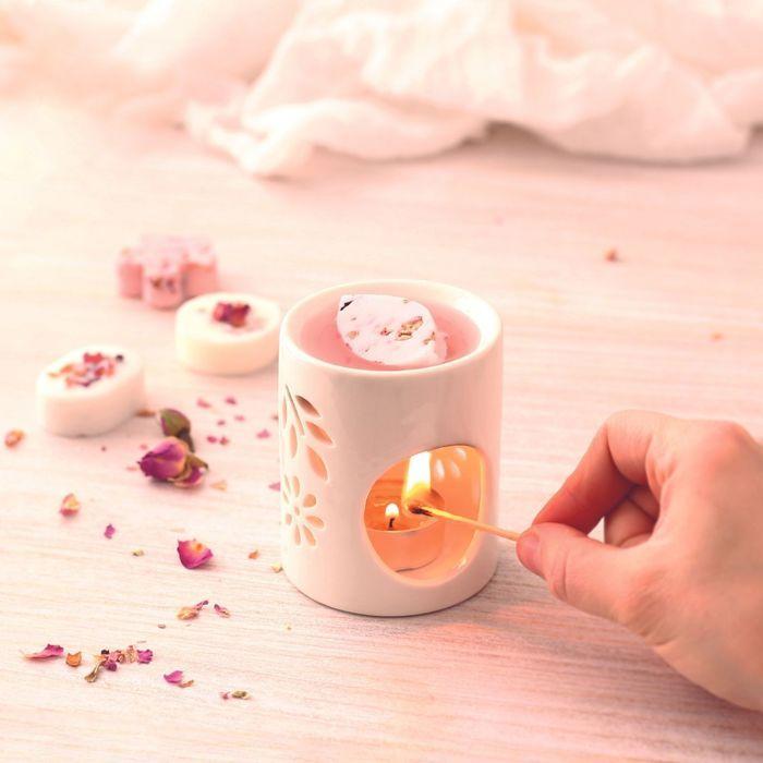 Candle Fondant Molds - Spring - 4 Pcs - White - Adult - Spring Theme