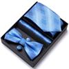 Conjunto de Corbata y Pajarita para Hombre Caja de Regalo Conjunto de 6 Piezas Corbata de Grupo Vestido de Negocios Corbata de Boda