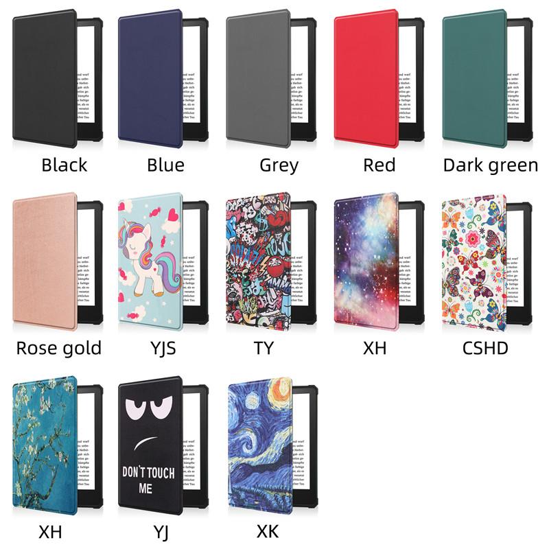 For Kindle Paperwhite 5 Cover 2021 6.8" Painted Tablet Smart Coque Funda For Paperwhite 2021 Case 11th Generation 6.8 inch