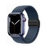 Magnetic Buckle Nylon Watch Strap for Apple Watch Series 5-10 Smartwatches