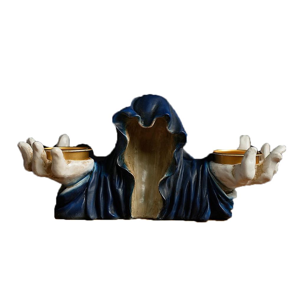 Aromatherapy Candle Ornaments Artwork Retro Candlestick Creative Halloween Festival Decoration