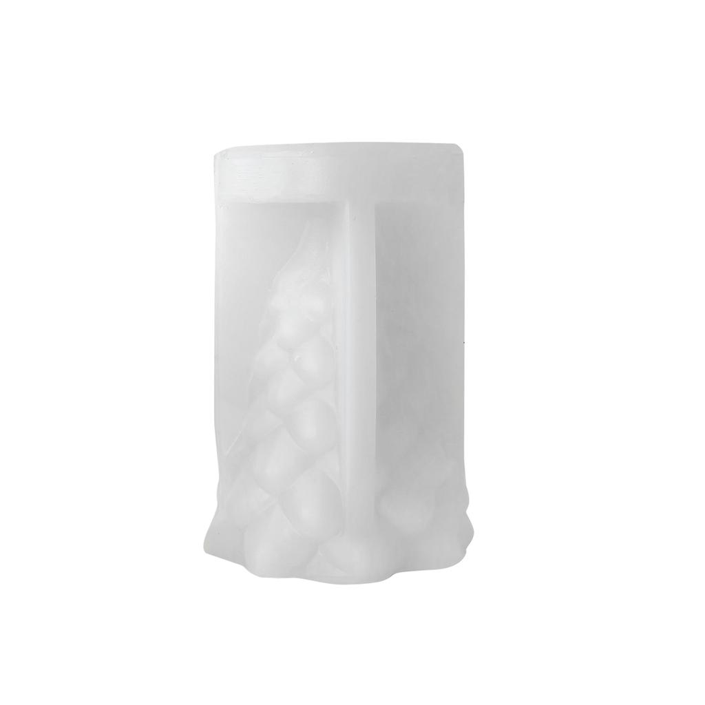 Christmas Tree Candle Silicone Mold Aromatherapys Gypsum Soap Resin Cake Baking Molds Home Decor Festival Gifts