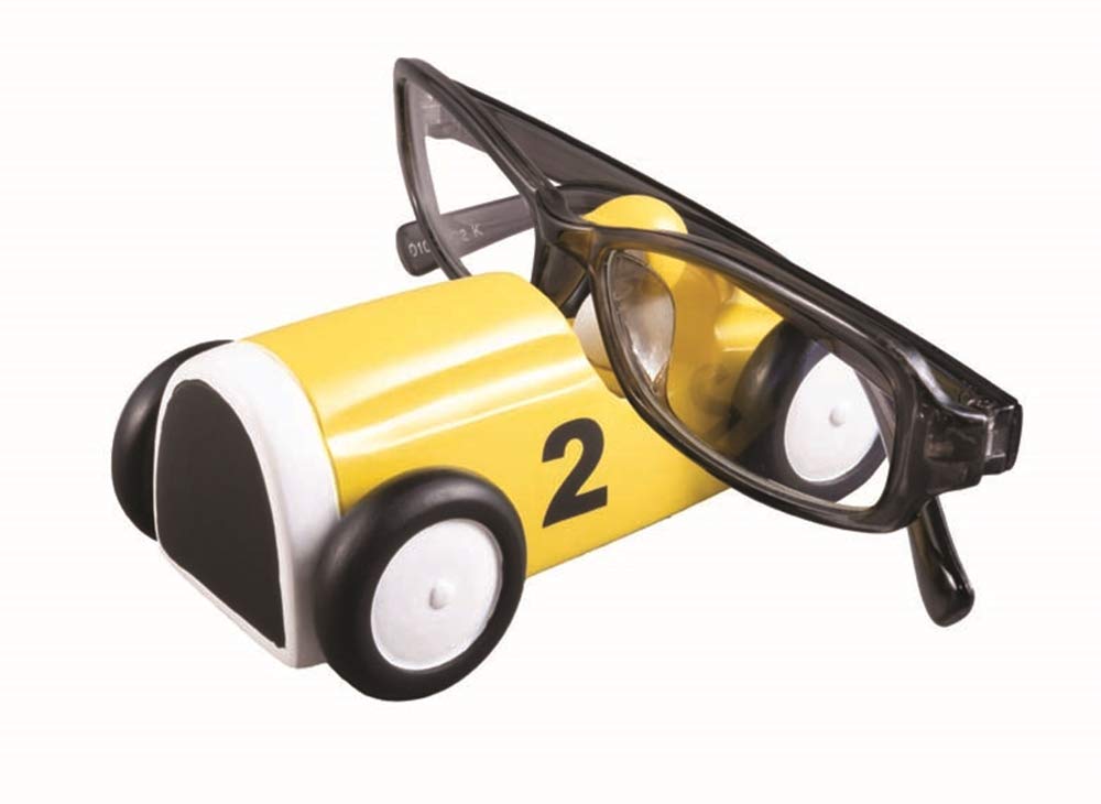 Seto Craft Eyeglasses Stand Yellow Motif. (Toy Car) SR-7008