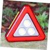 Warnsignal-Leuchte dreieckiges Anzeigetafel LED faltbarer Rollladen Reflektor Stopp-Anzeige faltbar Notfall