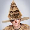Eye Catching Scarecrows Witch Hat Festival Celebration Hat Unisex Halloween Hat for Role Playing Activity