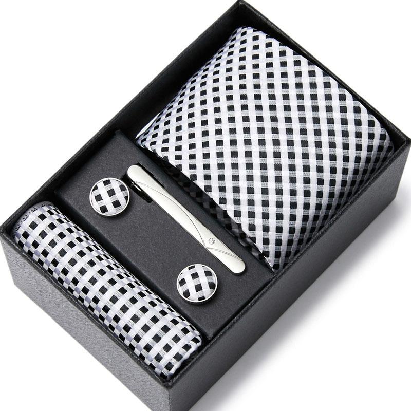 Nouvelle Cravate pour Homme Six Pièces Affaires Mariage Cravate pour Homme