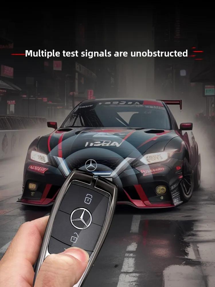 Pro Mercedes Benz C E S Třída GLC W206 W223 W214 E300 C260 C300 S450 S500 S400 Pouzdro na klíče od auta s dálkovým ovládáním Kryt Držák na klíčenku