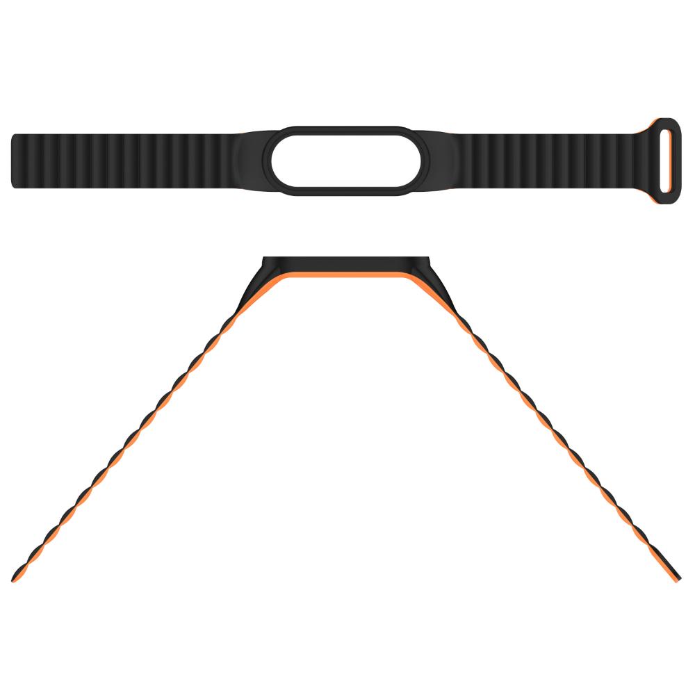 Silicone Strap For Xiaomi Mi Band 8 7 6 5 4 3 Magnetic Wristband Smart Watch for Mi Band 8 7 6Strap Mi Band 5 3 Band Accessories