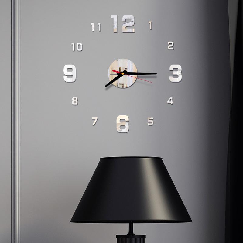 3D Acrylic Wall Clock Sticker