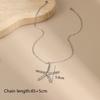 Big Pendant Starfish Pendant Necklace Multi-pendant Jewelry Set Star Necklace  Summer Holiday