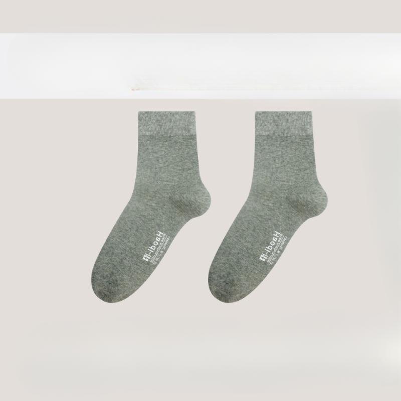 Șosete pentru bărbați, Toamnă și Iarnă Anti-miros și Anti-scămoșare Bumbac Șosete pentru bărbați, Primăvară și Vară Ciorapi lungi Șosete pentru bărbați din bumbac pur