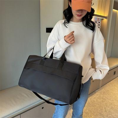 Fashion Trend Travel Bag Men's and Women's Sports Fitness Bag Large Capacity Short-distance Portable Travel Bag Can Be Set with Tie Rod