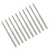 652F Multipurpose 10 Pieces 2.35mm Shank Mini Twist Drill Bits Set for Home Repair and Craft Enthusiasts Engraving Drill Bits