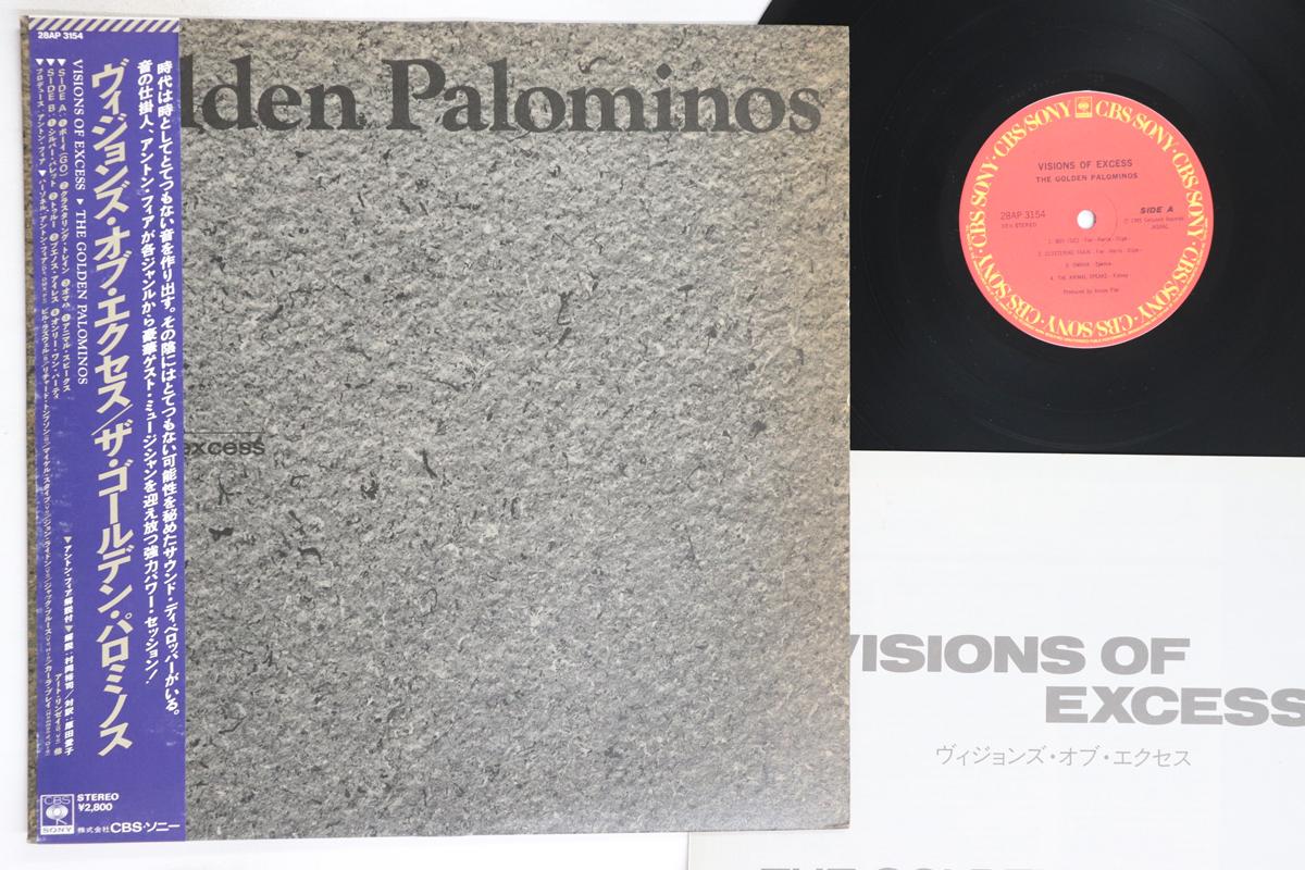 

LP Record GOLDEN PALOMINOS - Visions Of Excess 28AP3154 CBS SONY 1986 Japan Obi Rock Used