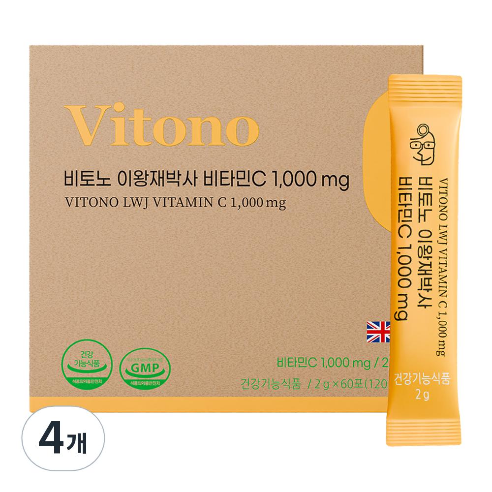 Vitono Dr. Lee Wang-jae Vitamin C 1000mg 4 pcs 60 servings