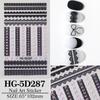 1/3Pcs Bow Lace Nail Stickers With Sweet Hearts Self Adhesive Nail Art Stickers Decals Japanese Winter Knit Lace Decoration
