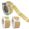 Round Blank Adhesive Labels Label Stickers, Self?Adhesive Gift Tag Stickers 250 Per Roll, Assorted Personalized Name Tags for Organizing Shapes
