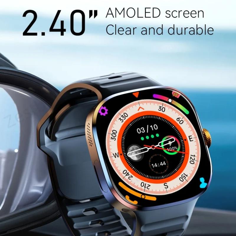 2025 New 4G 5G LTE Android 10.0 Smartwatch 2.4inch Large Amoled Screen Game Smart Watch 2100Mah Battery for Men Women Adult Student