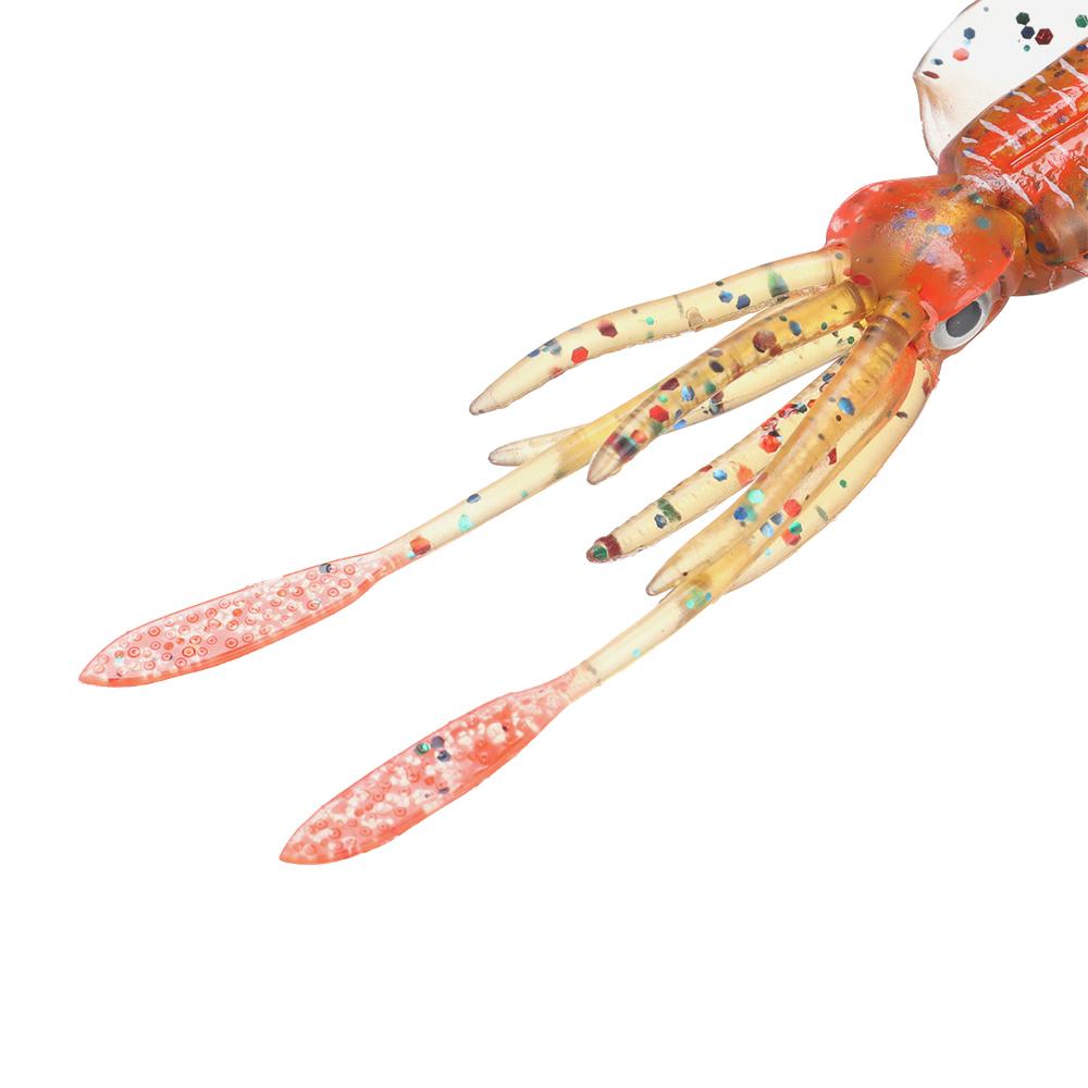 1Pcs Luminous 10/12/15cm Fishing Tackle Fishing Lure Artificial Lures Soft Bait Squid Baits