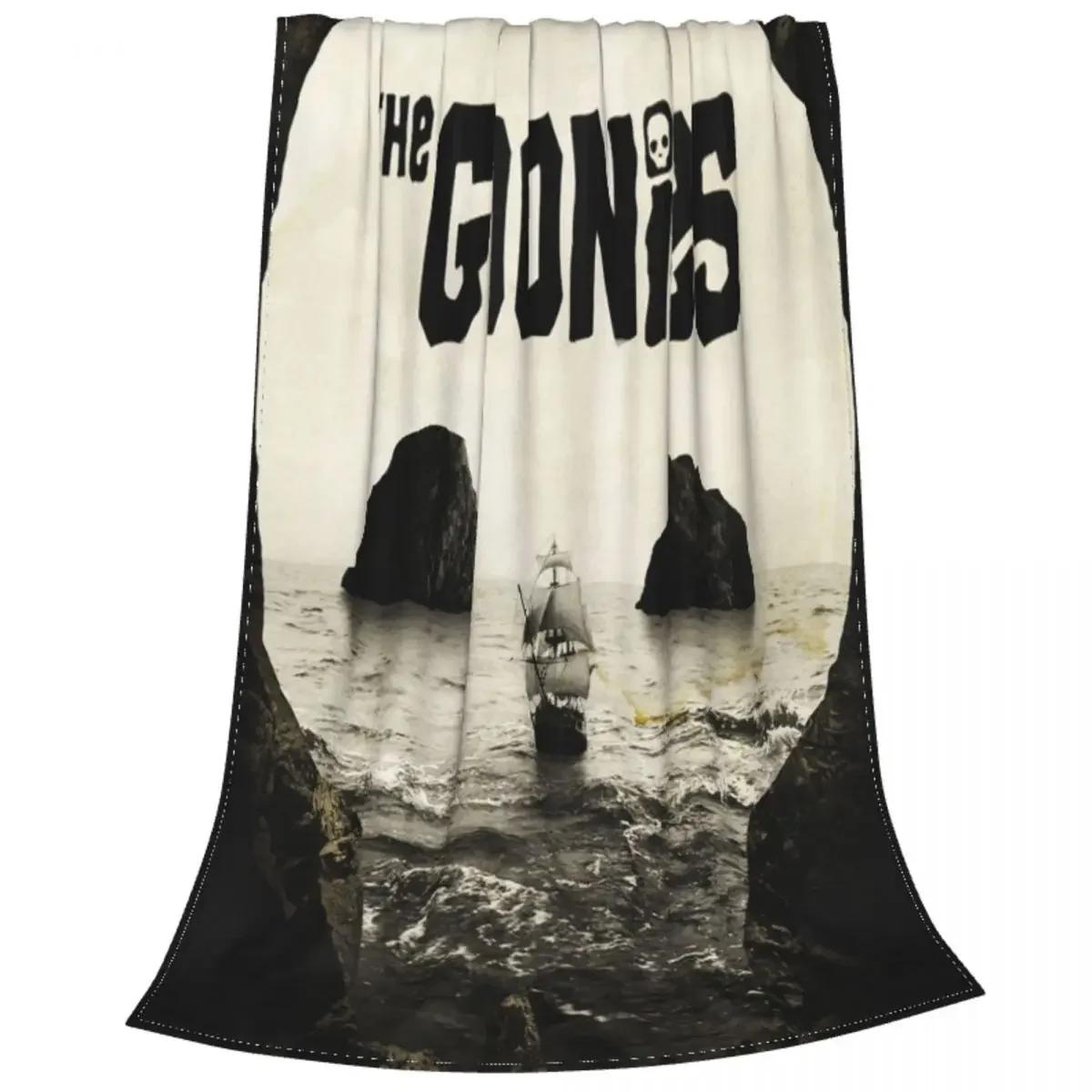 

The Goonies Skull Chunk Blanket Flannel Summer Autumn Winter TV Series Warm Throw Blanket for Home Bedroom Plush Thin Quilt 80x120cm