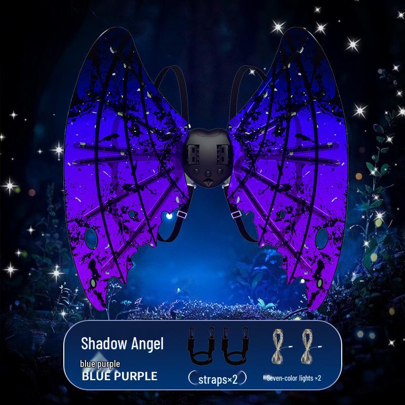 Electric Devil Butterfly Wings: New Elf Fairy Wings with Light and Music