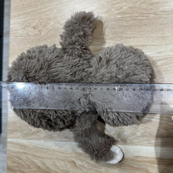 Dog Plush Sloth Toy Interactive Squeaky Pet Chew Toy Teeth Cleaning Stuffed Animal Soft Puppy Teething Toy for Dogs Tug-of-War Boredom Relief