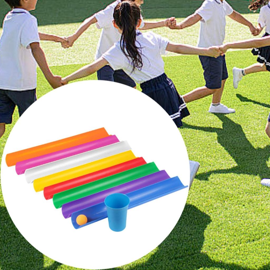 Pipeline Challenge Game Set Cooperation Pipe Teamwork Training Made of Sturdy PP to Promote