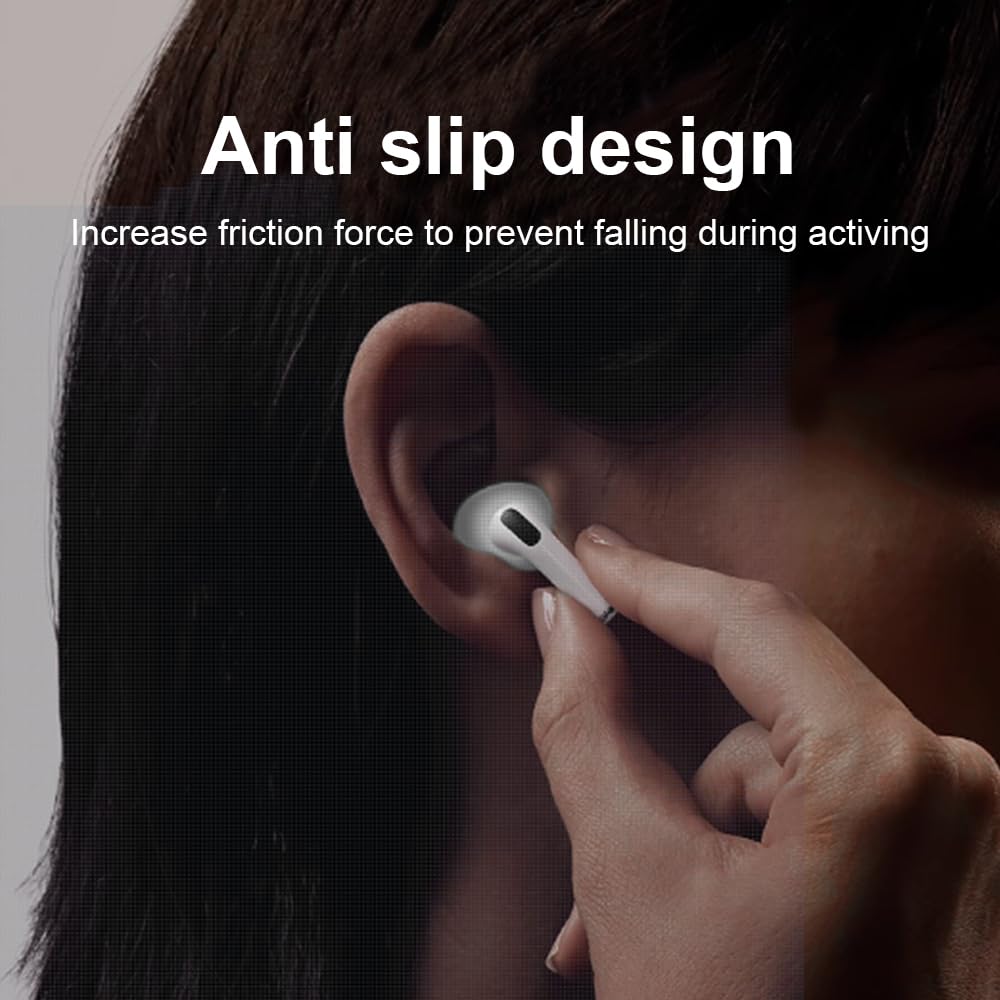 Anti-Slip Ear Covers Eartips for Apple AirPods 4 Replacement Ultra Thin Earbuds Cover Earphone Skin for AirPods 4 Accessories