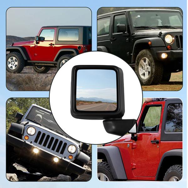 68281891AE fits Jeep Wrangler JL Left Rearview Mirror Assembly