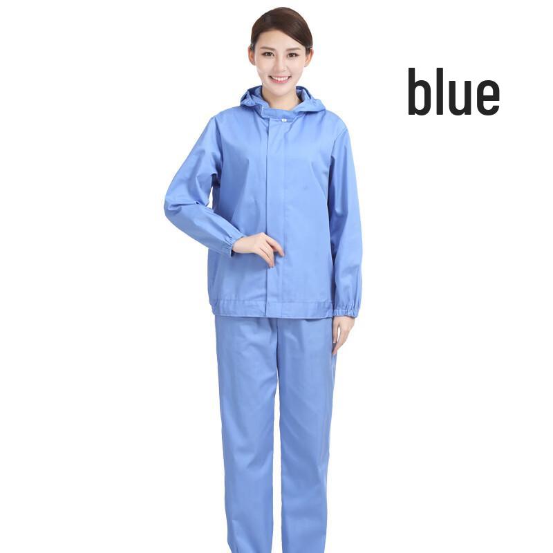 Food Factory Splash-Proof Hooded Workwear Set S